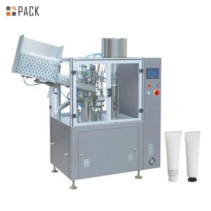 Rotary Structure Automatic Tube Filling And Sealing Machine For Plastic Aluminum