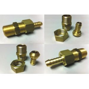 CNC machining brass gas pipe fittings, made in China professional manufacturer