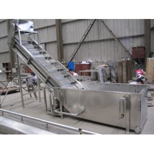 China Surfing Type Fruit Washing Machine , Commercial Fruit And Vegetable Washer Machine on sale