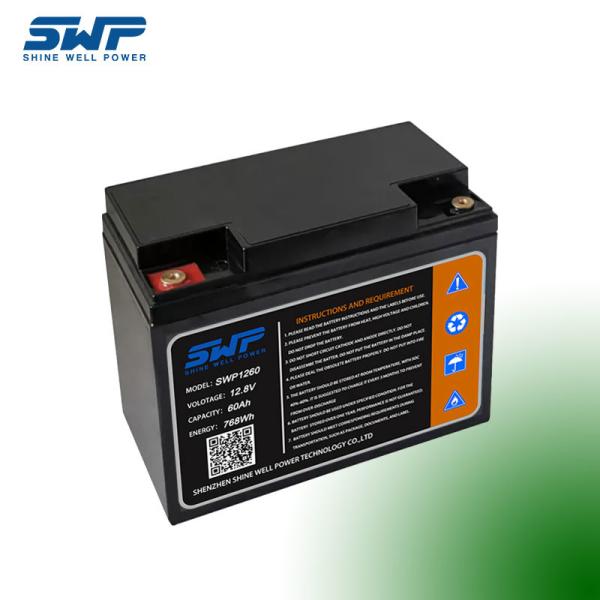 Quality lightweight 10kg Lead Acid RV Battery Discharging Current 30A-60A wholesale