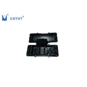 2 In 2 Out Fiber Optic Closure , 12 Fibers Inline Type Fiber Optic Joint