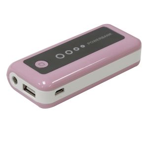Cheap 4400mAh Capacity, power banks, 4 LED display power, with bright lamp, 5V 1A output for sale