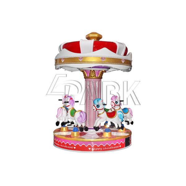 Quality Theme Park Kids Swing Ride 6 Players Merry Go Round Carousel  D1.85*H2.6 M wholesale