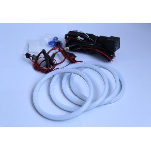 E34 E39 White Angel Eyes LED Headlight Bright And Powerful Lighting