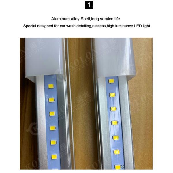 LED Detailing Work Light Tubes For Car Workshop Honeycomb
