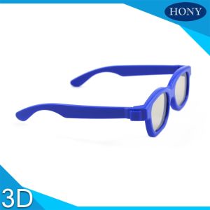 Cinema Reald 3D Polarized Glasses For Kids , ABS Frame 0.19-0.38mm lens