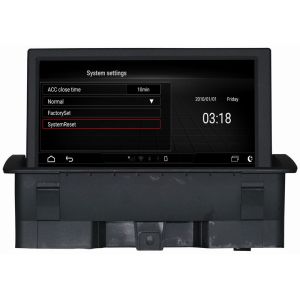 Ouchuangbo car radio gps navigation for Audi A1 2010-2016 support BT MP3 mirror