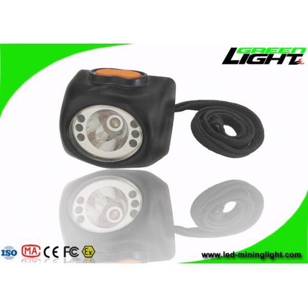 Black Color Mining Cap Lights 8000lux High Brightness Headlamp With Digital