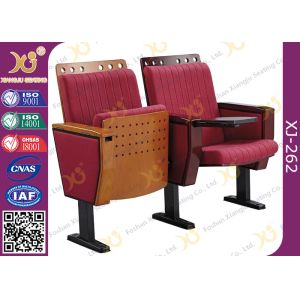 Molded Foam Low Back Stadium Theater Seating With MDF Writing Pad Spring Return​
