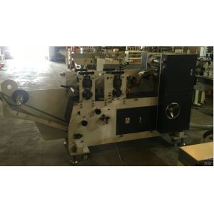 Touch Screen Tissue Paper Napkin Making Machine , Pocket Tissue Folding Machine