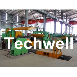 Cheap High Speed 2 - 8 * 2000mm Steel Metal Sheet Slitting Machine For CR / HR Coils TW-SLT1250 for sale