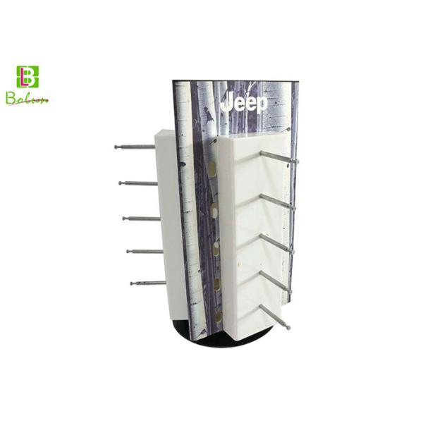 Quality POP Metal Retail Display Stands , Free Standing Cardboard Displays nd Silk-screen wholesale