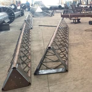 Triangle 3-legged Self-support Galvanized Steel BTS Tower or Mast