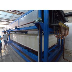 Cheap 1000kg Industrial Ice Making Machine for Business R404a/ R22 Refrigerant 1 Ton Dry Ice Block Maker for sale