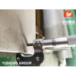 A358 TP321 CLASS 1 EFW STAINLESS STEEL ELECTRIC FUSION WELDED PIPE