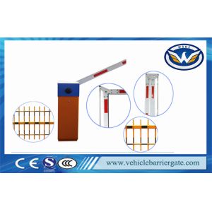Cheap Remote Control Traffic Barrier Gate Automatic Boom Barriers 50HZ / 60HZ for sale
