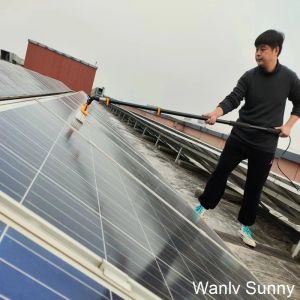 Aluminum Alloy 4.8-Meter Handle 35-Cm Manual Spray Brush for Solar Panel