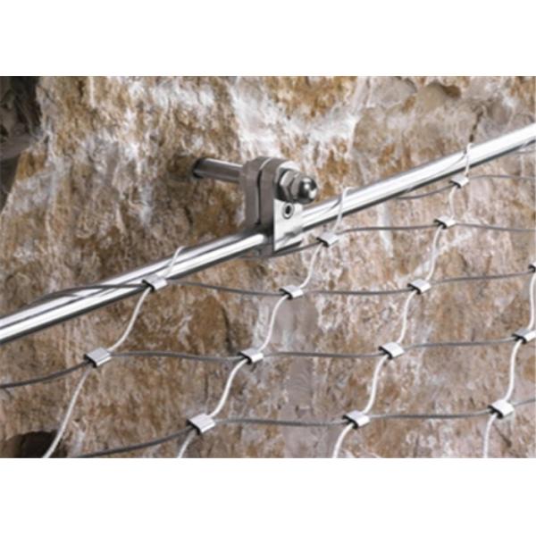 Stainless Steel Rope Mesh Netting Strong Toughness Anti - Corrosive For Animal Zoo