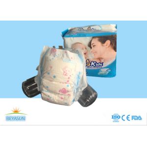 China Cotton Disposable Baby Diapers With Super Absorbency Soft Care Comfort Touch on sale