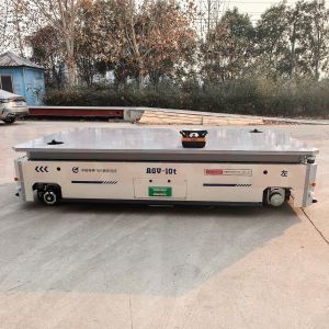 10 Ton Heavy Duty Omnidirectional Transfer Cart Laser+ Magnetic Navigation