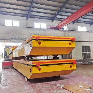 Electric Rail Transfer Trolley Motorized 30 Tons