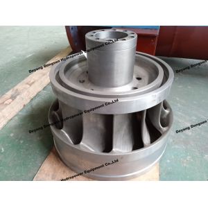 Custom Stainless Steel Hydro Turbine Runner Blades Adjustable Angle And Speed