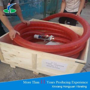 Truck loading grain pneumatic conveyor machine with soft tubes