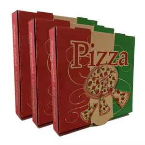 Customized Color Biodegradable Pizza Boxes with Embossing Printing Handling