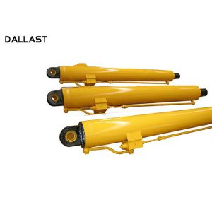 Long Stroke Crane Hydraulic Cylinder Piston Double Acting Telescopic