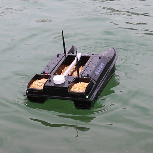 Battery Power RC Fibergalss Catamaran Bait Boat