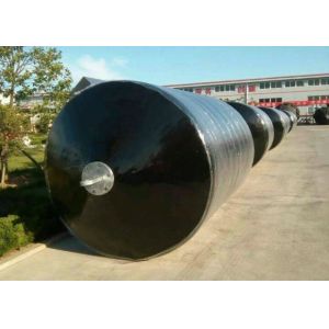 Marine Solid Foam Cylindrical Rubber Fender dia 4.5m High Performance