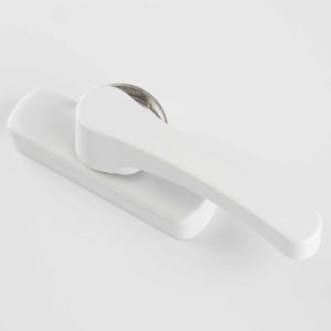 25*25 Window Lock Durable UPVC Crescent Moon Lock for Zinc/Aluminum Alloy