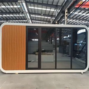Tiny Luxurious Apple House Soundproof Slepping Pods 20ft 40ft Optional