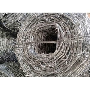 25kg Roll Silver Galvanized Razor Barbed Wire For Fence Home Security