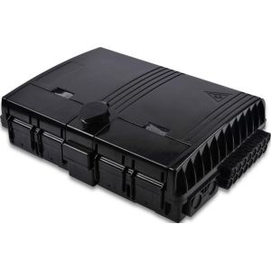 China 16 Cores Plastic Fiber Optic Distribution Box With Lock For Fiber Optical Stripping And Fix on sale