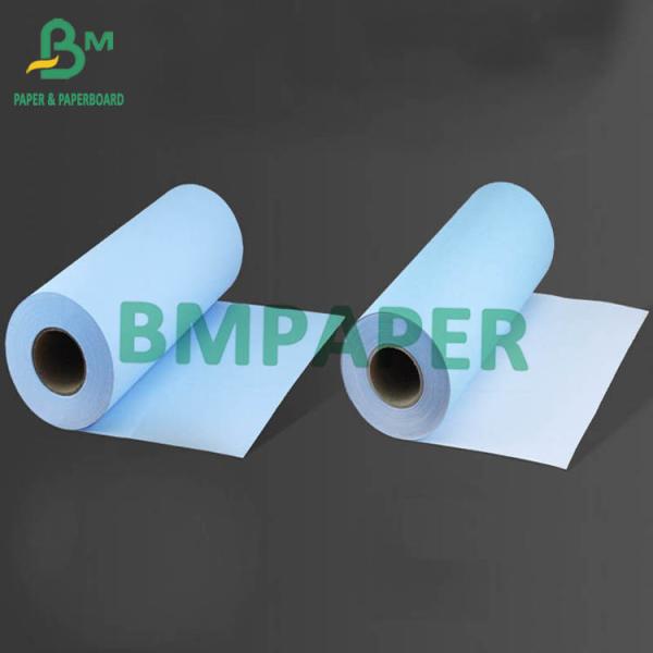 80gsm Inkjet Printer Paper Blueprints One Side Blue, One Side White 880mm X 50m 100m 150m Roll Core 2" 80gsm Inkjet Printer Paper Blueprints One Side Blue, One Side White 880mm X 50m 100m 150m Roll Core 2"