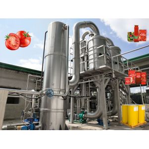 Automatic Tomato Jam Processing Line Food Grade Stainless Steel Machine