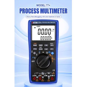Cheap 20mA Signal Output 24V Victor 77+ Process Meter 2 In 1 Digital Multimeter for sale