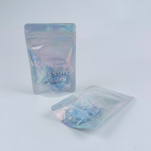 CBD Flower Mylar Smell Proof Bags with window