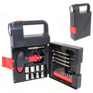 200LM 120 Degre Angle 3000K Tool Set With Flashlight 20x13x5cm 4pcs LED ABS