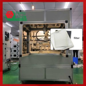 Auto Air Conditioner Filter Element Automatic Edging Machine With Capacity 10S