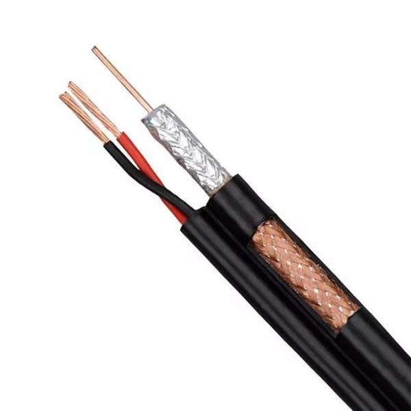 RG59 90%+2c 26 AWG High transmission1000 ft RG59 with Power Coaxial Communicatio
