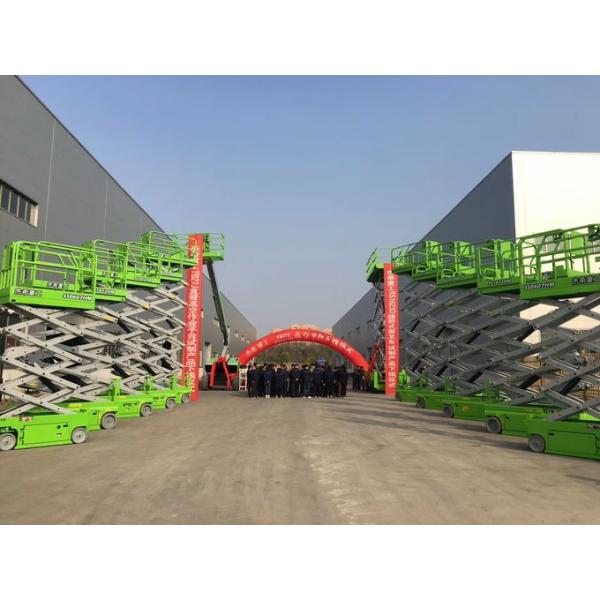 Mobile 10m Self Propelled Scissor Lift with 450kg load capacity