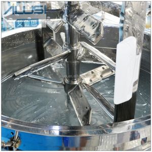 Double Jacket Electric Heating Vacuum Homogenizer Paste Making Machine