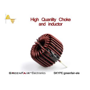 PBT Base Filter Toroidal Choke Coil 0.7mm Copper Wire Low Temperature Rise