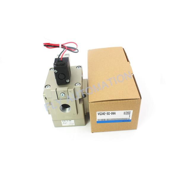 SMC VG342-5-G-04A 3 Way Pneumatic Solenoid Valve DC24V Aluminum Alloy Pilot