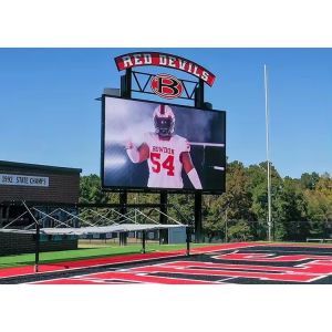 Outdoor Waterproof Full Color P10 SMD Football Stadium Perimeter LED Display