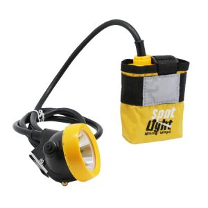 Cheap 20000 Lux Rechargeable LED Mining Cap Lamp IP68 Explosion Proof for sale