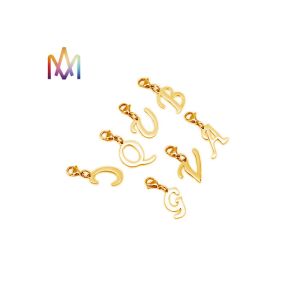 Lobster Clasp A-Z Alphabet Custom Shaped Keychains