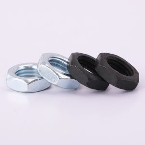 Black Oxide Hexagon Thin Nut DIN439 Hex Nut Blacken